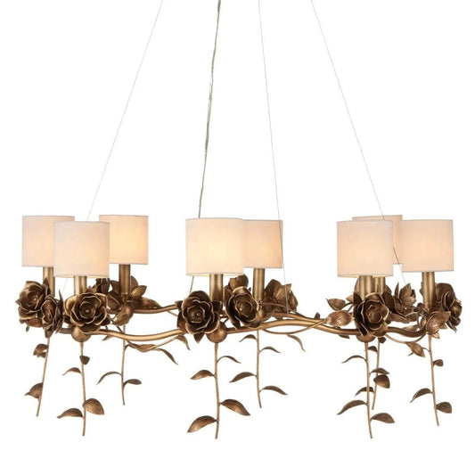 Lampadario a rosetta Rosabel