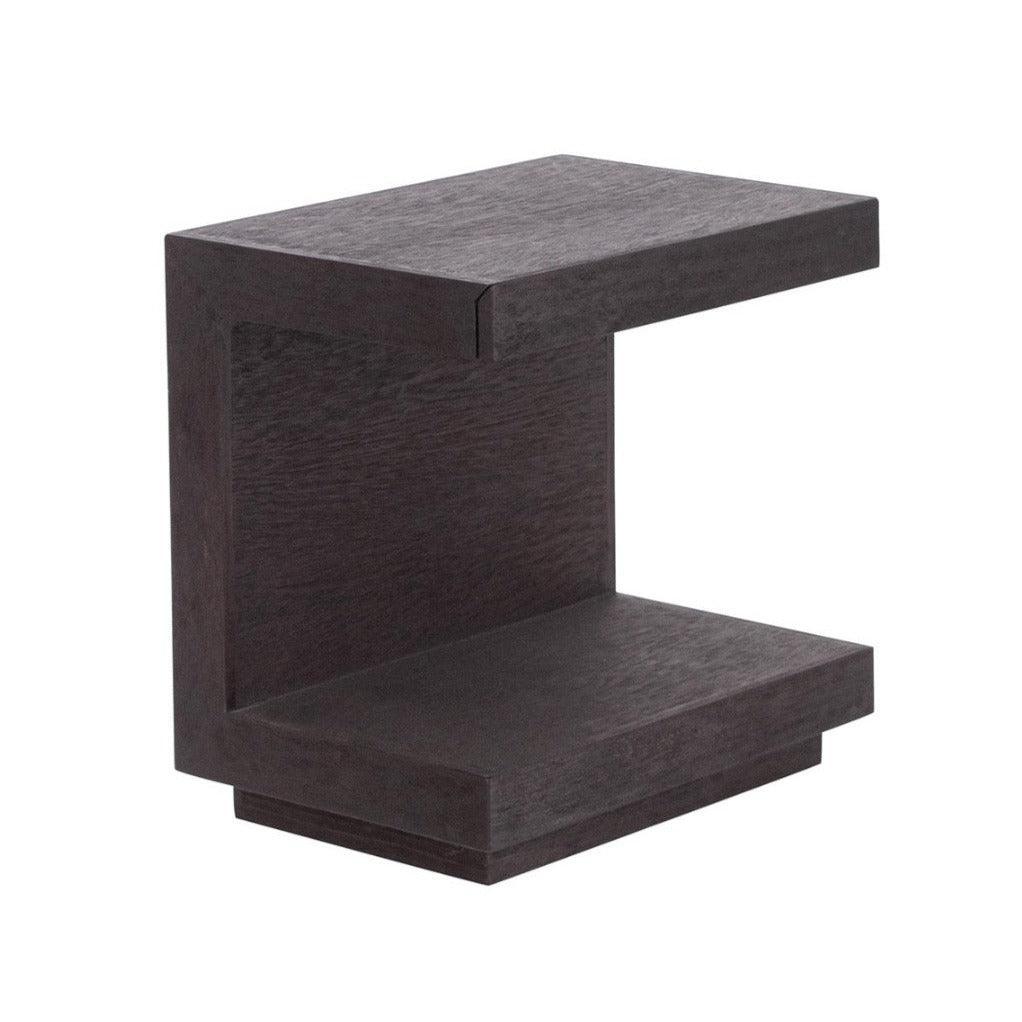 Elegante comodino con morsetto a C