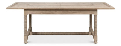 Tavolo da pranzo allungabile grigio Equestrian Barn