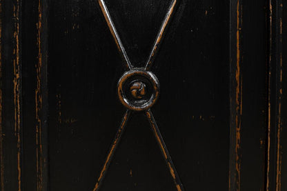 Buffet con freccia a croce reale nera extra lunga