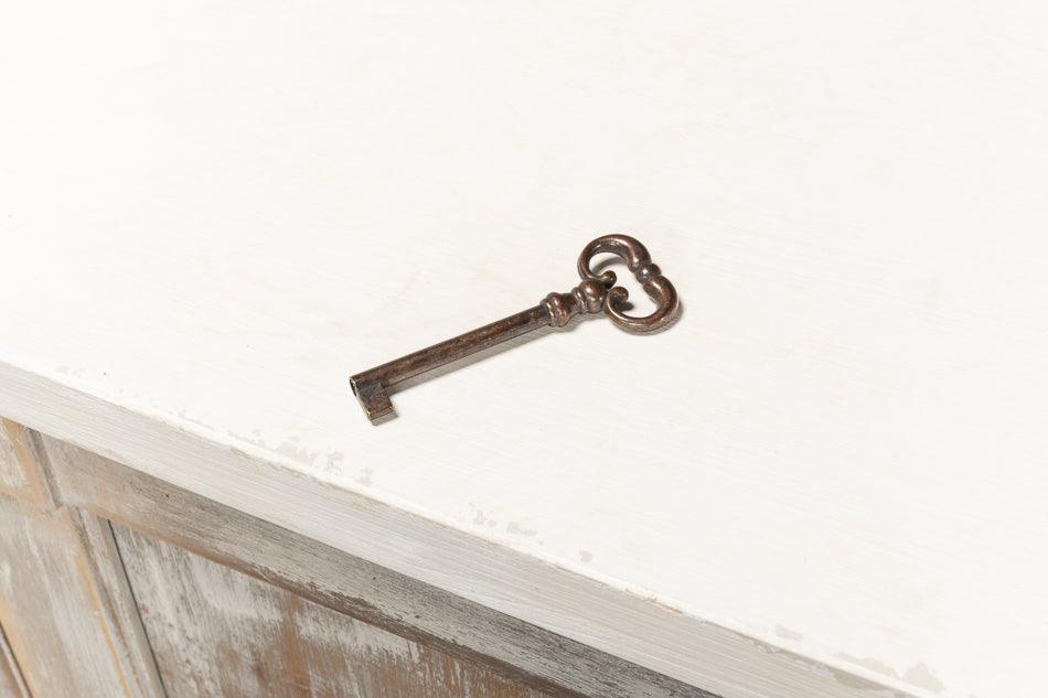 Credenza chic extra lunga in rovere grigio