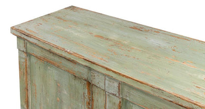 Buffet rustico extra lungo con salvia