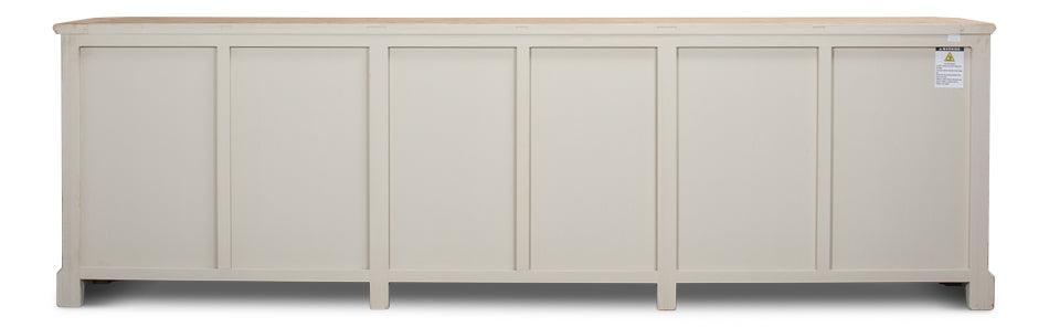 Credenza extra lunga celeste