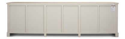 Credenza extra lunga celeste