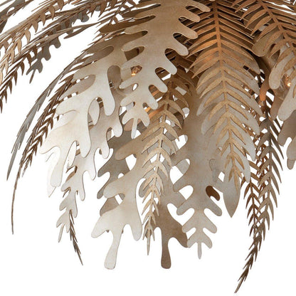 Lampadario Bouquet Metal Leaves a 12 luci