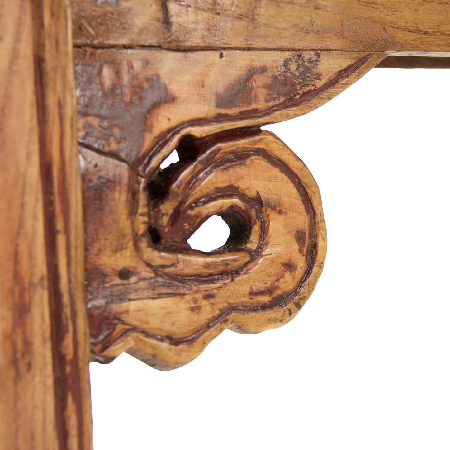 Panca in legno invecchiato stile fattoria