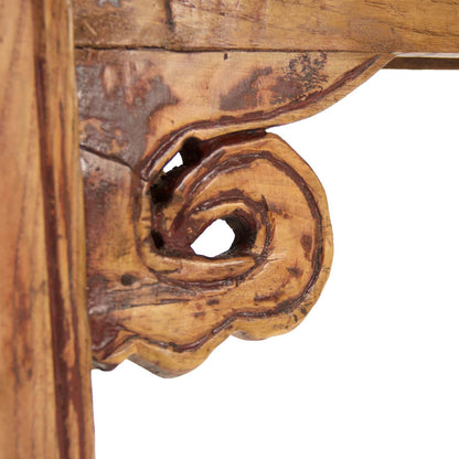 Panca in legno invecchiato stile fattoria