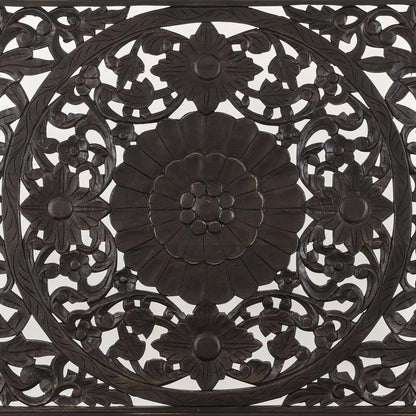 Letto Flora Bohemian Dark Brown - King