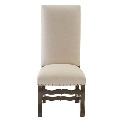 Sedia Francesca con gambe a chiocciola