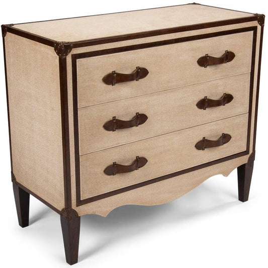 Baule in tela Art Déco francese