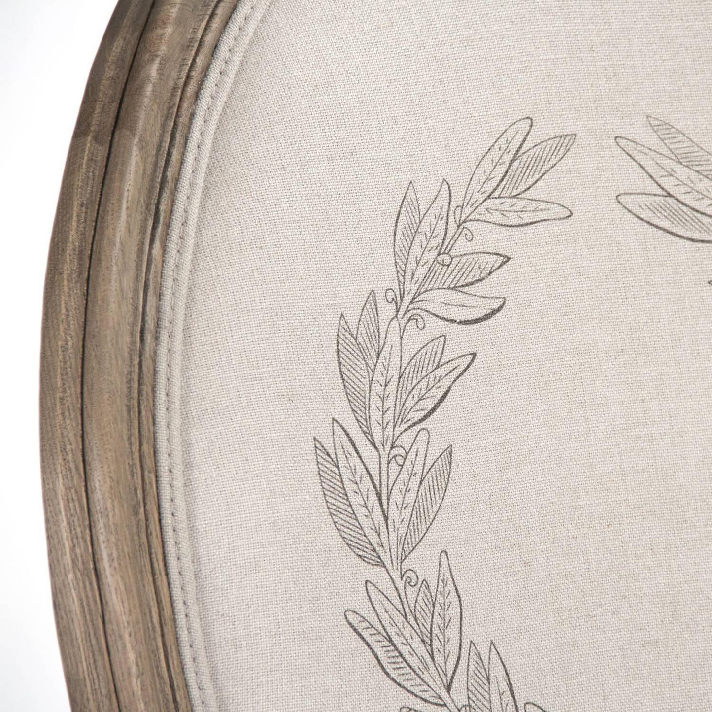 Sedie laterali con ghirlanda d'arte francese