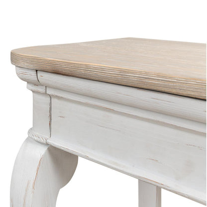 Comodino con gambe cabriole francesi