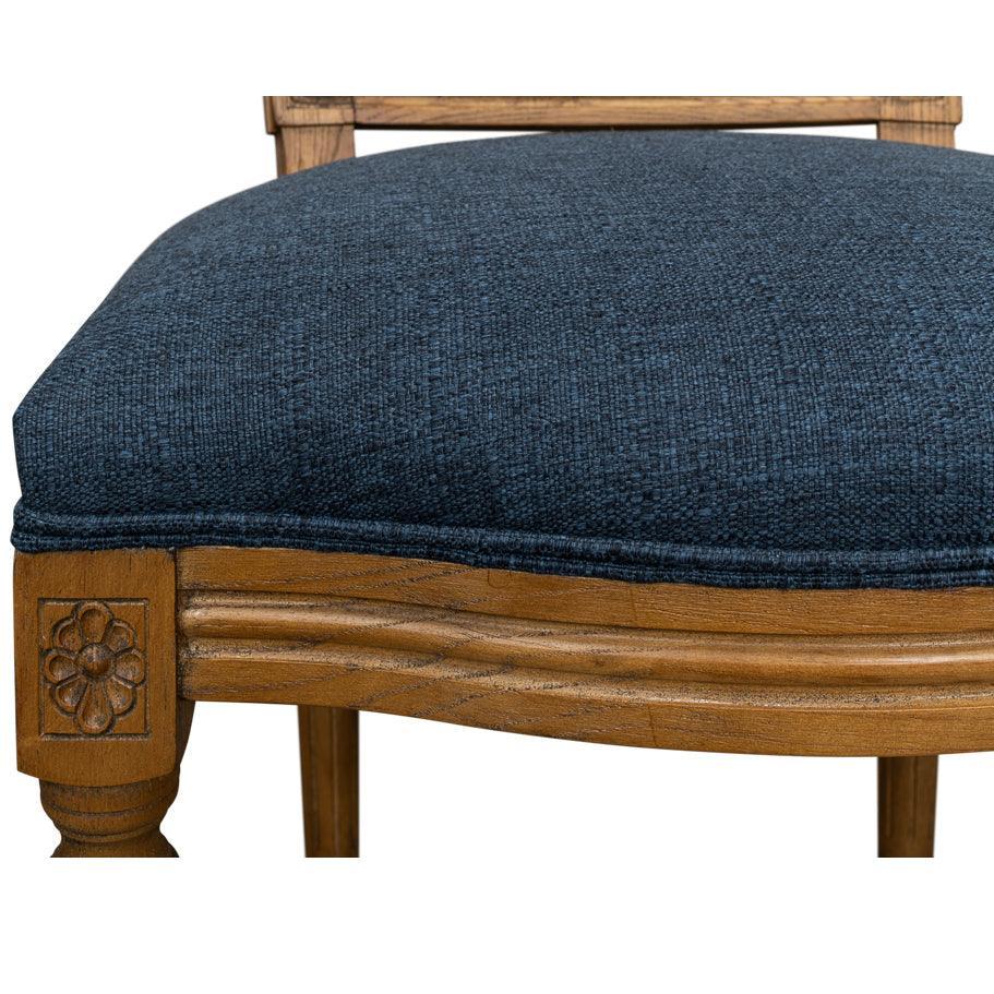 Sedia da pranzo in stile country francese - Set 