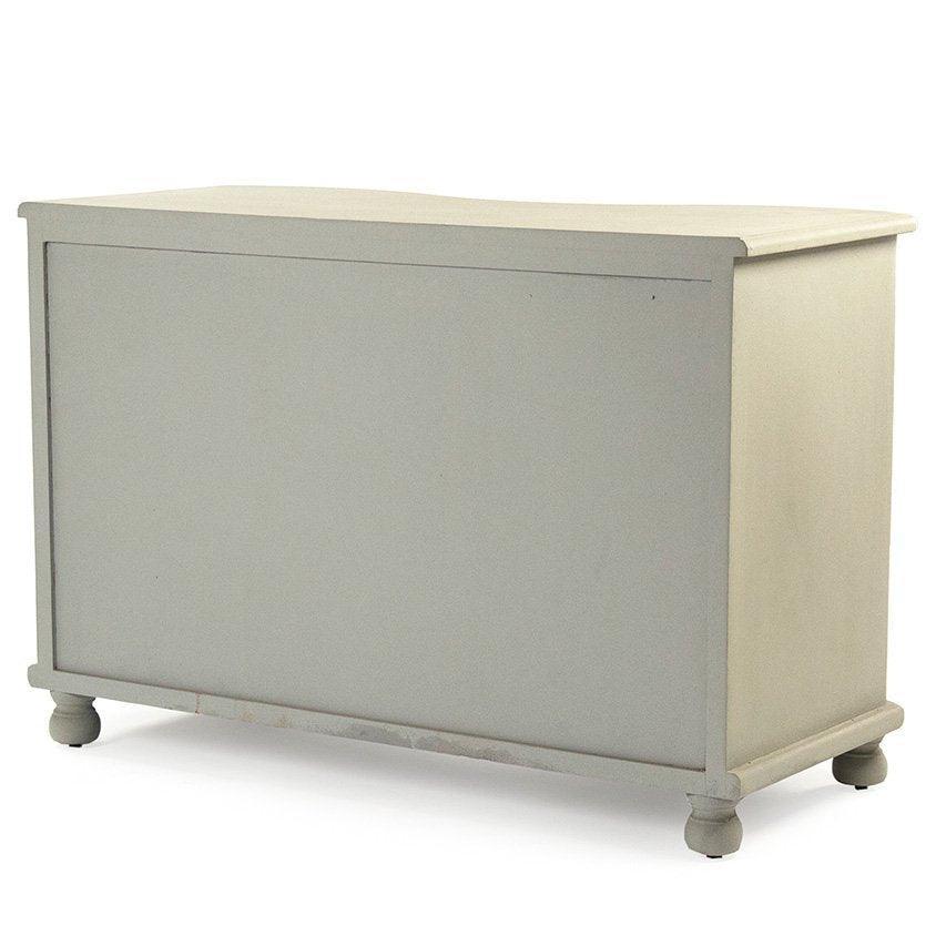 Cassettiera Chloe dipinta in crema francese