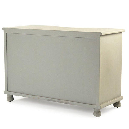 Cassettiera Chloe dipinta in crema francese