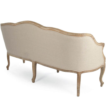 Divano Louis color crema francese