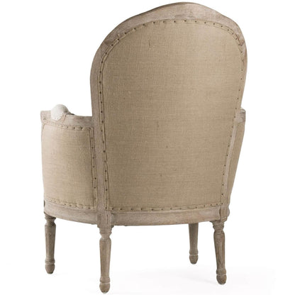 Sedia in juta French Fleur