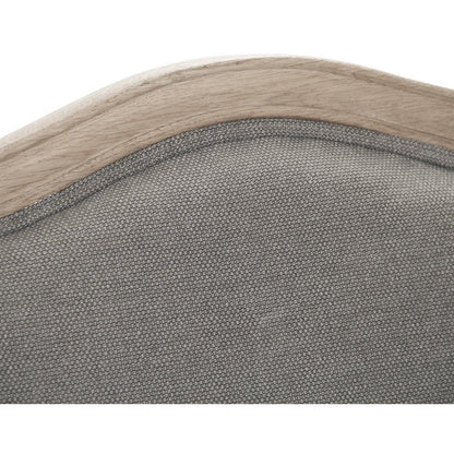 Poltrona Bastille grigia francese