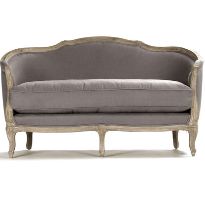 Divano Maison Settee grigio francese