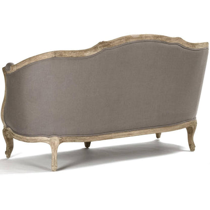 Divano Maison Settee grigio francese