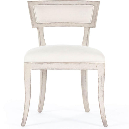 Sedie laterali in stile shabby chic francese