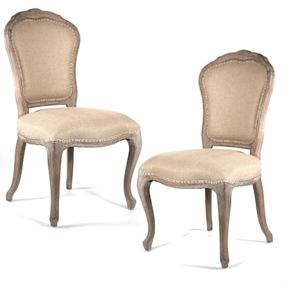 Sedie Cabriole in stile provenzale francese