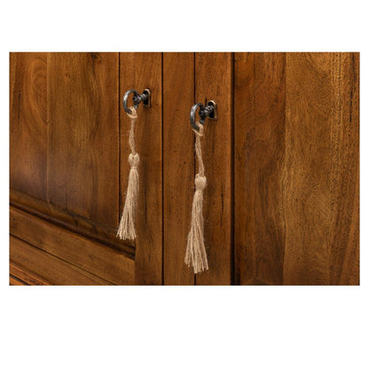 Mobiletto laterale in legno di noce francese