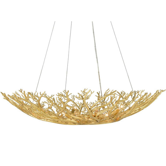 Lampadario Gold Glam Coral Reef