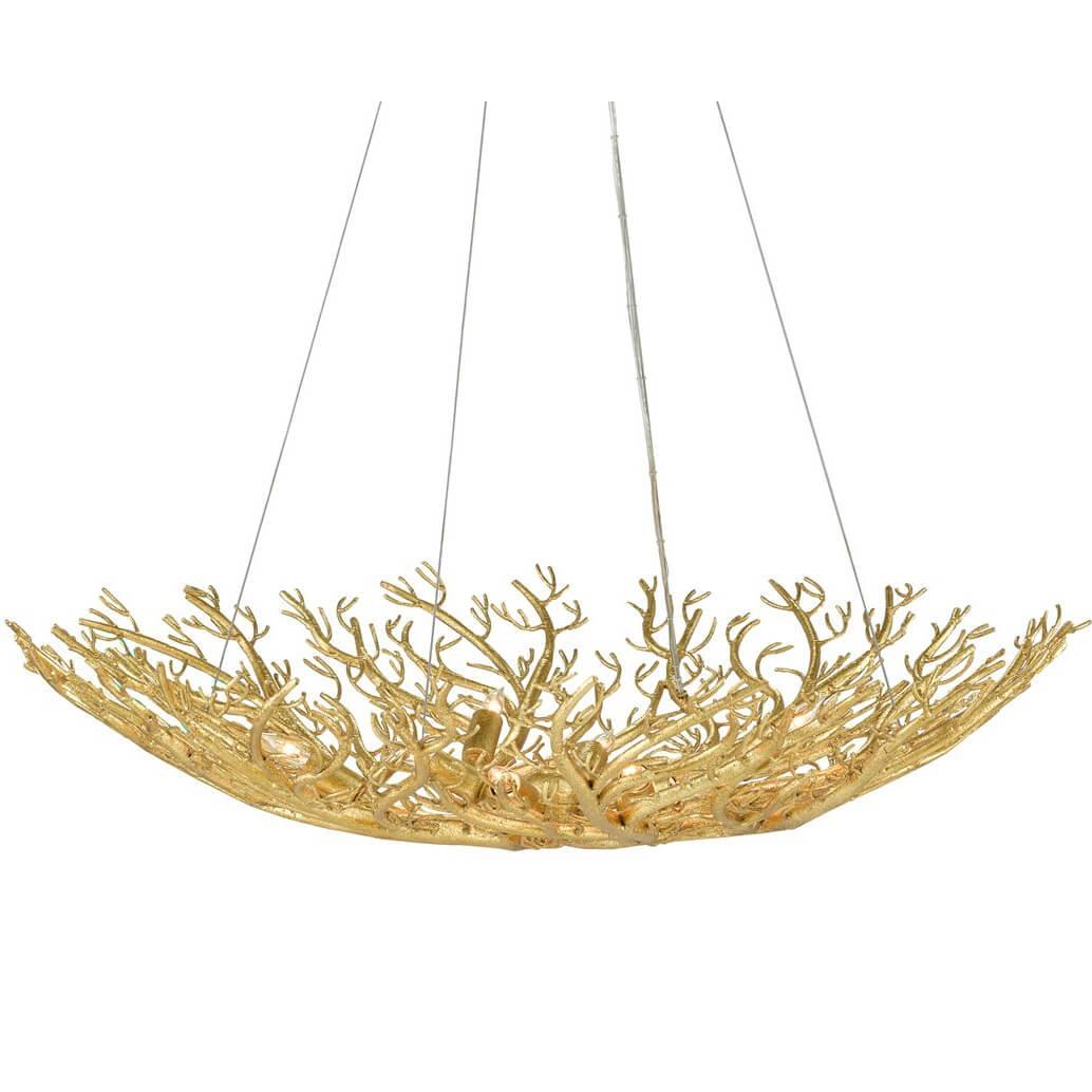 Lampadario Gold Glam Coral Reef