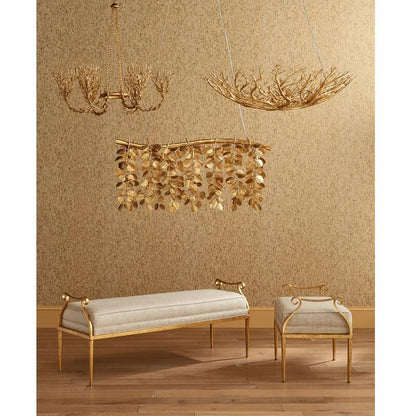 Lampadario Gold Glam Coral Reef