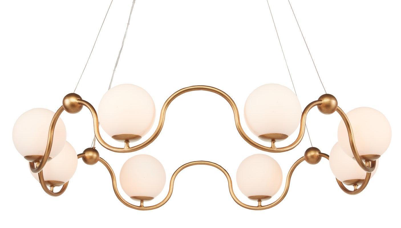 Lampadario Gold Glam Harmony