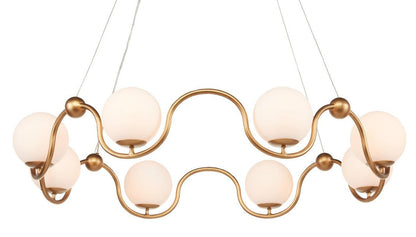 Lampadario Gold Glam Harmony