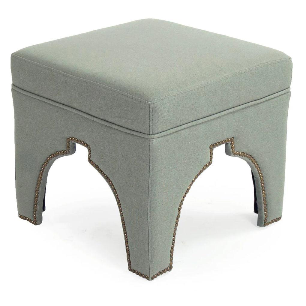 Sgabello cubico grigio