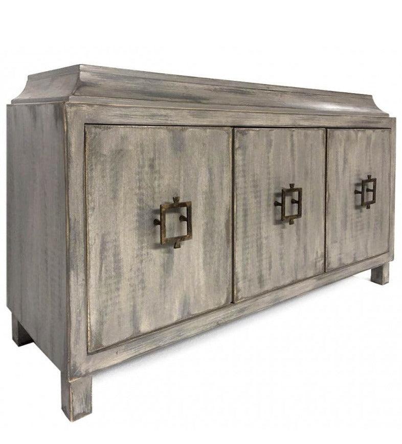 Buffet in stile rustico grigio lavato