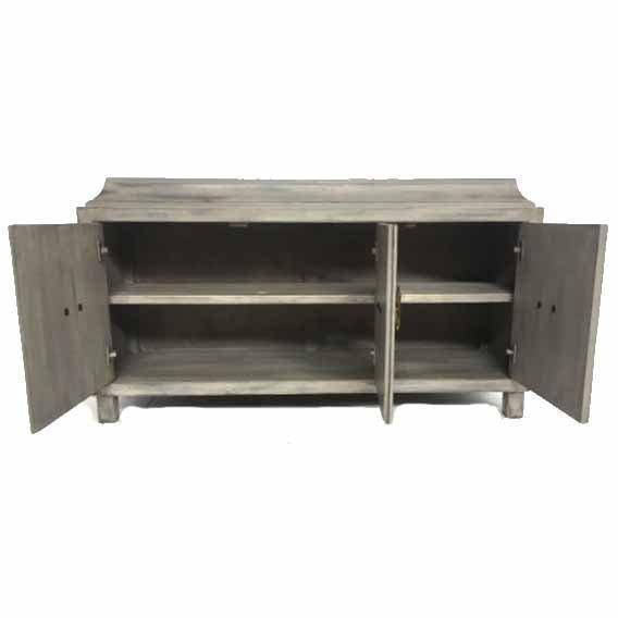 Buffet in stile rustico grigio lavato