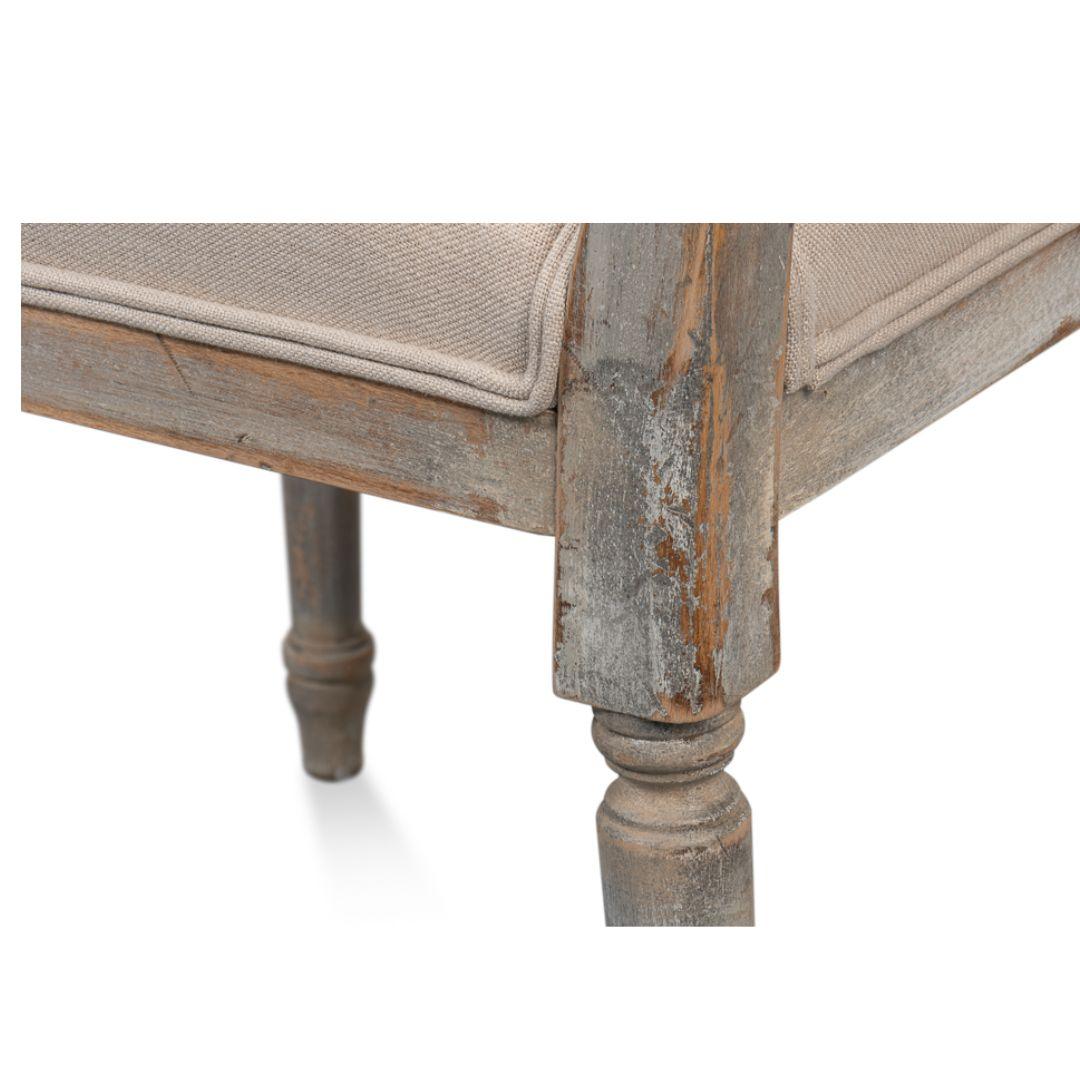 Sedie laterali Luigi XVI grigie francesi