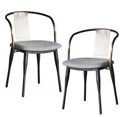 Poltrona Mid-Century in acciaio grigio