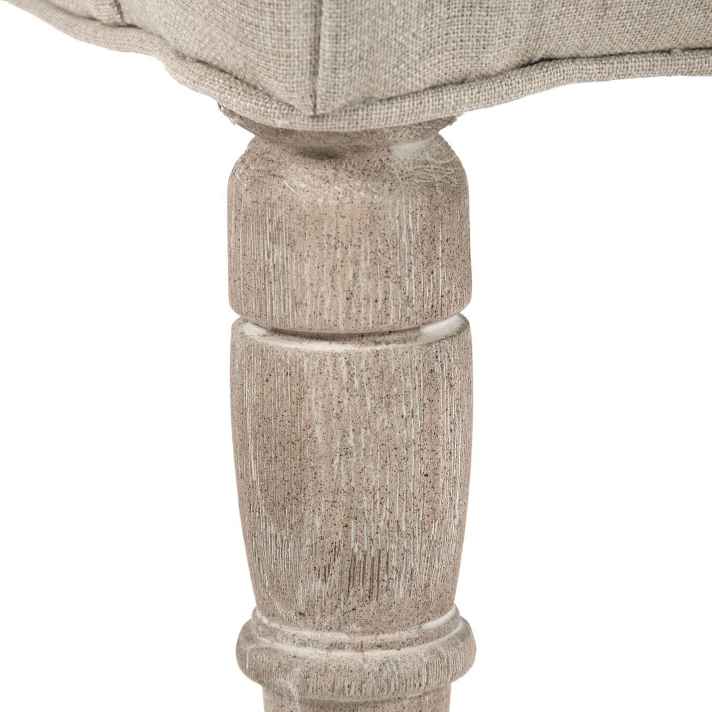 Poltrona club a righe in sacco di iuta