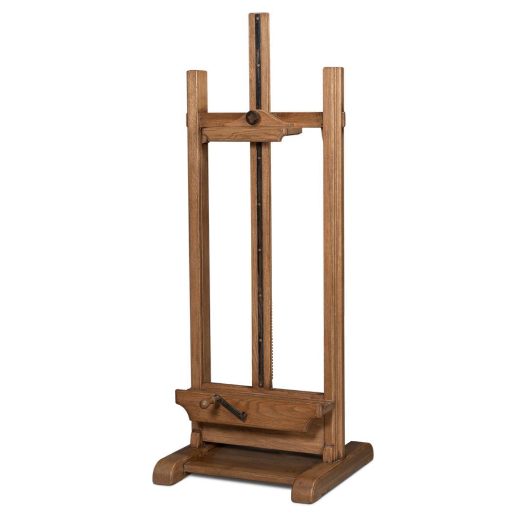 Cavalletto per lavagna regolabile in stile antico