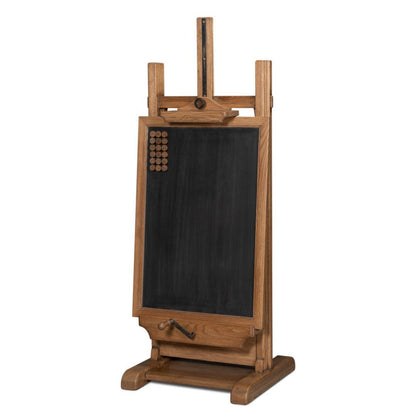 Cavalletto per lavagna regolabile in stile antico