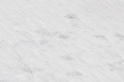 Tavolo consolle in ferro battuto con piano in marmo