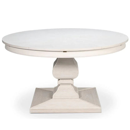 Tavolo da pranzo estensibile Equestrian White Jupe