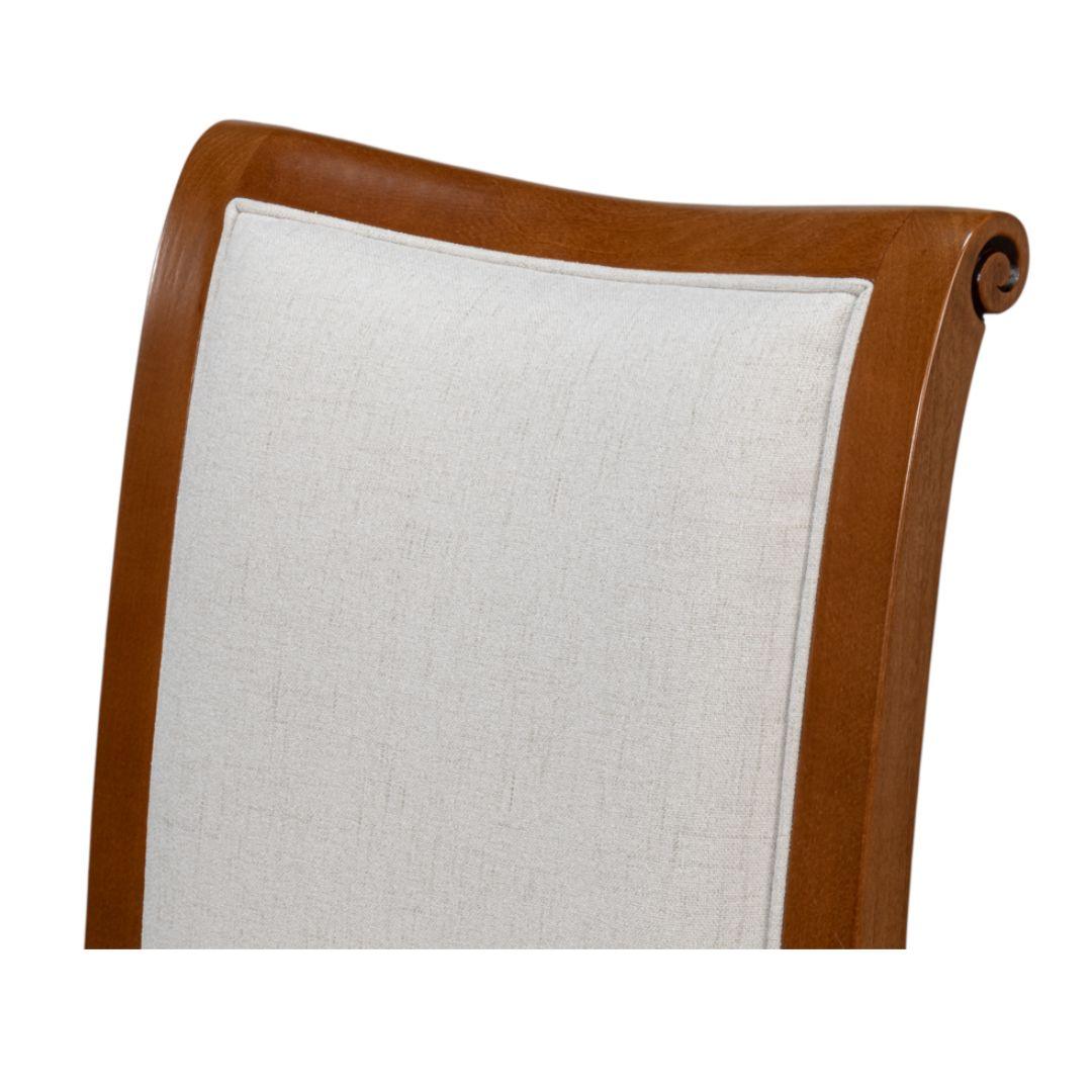 Sedie da pranzo Jupe in noce Old World - Coppia