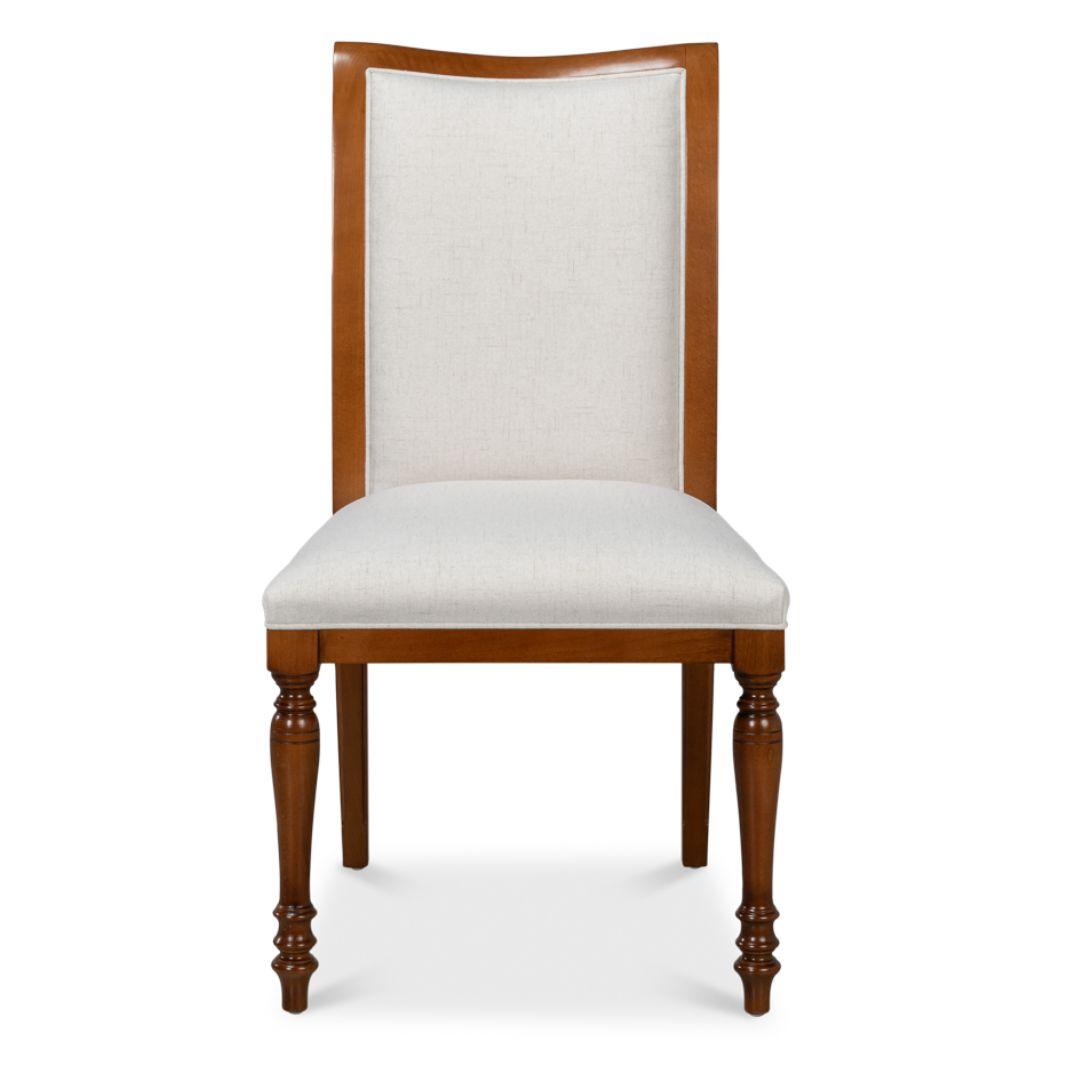 Sedie da pranzo Jupe in noce Old World - Coppia