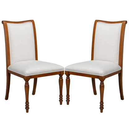 Sedie da pranzo Jupe in noce Old World - Coppia