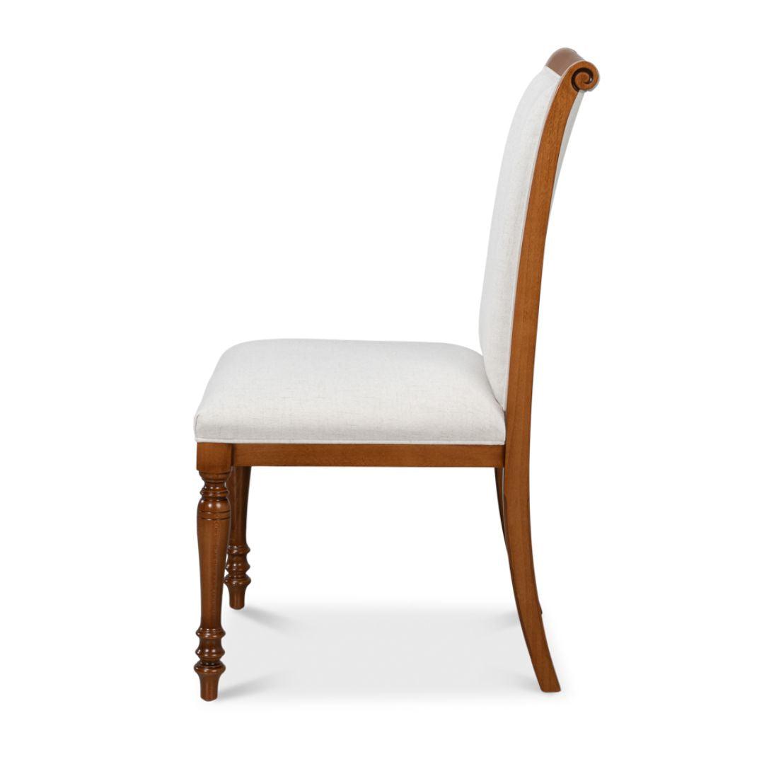 Sedie da pranzo Jupe in noce Old World - Coppia