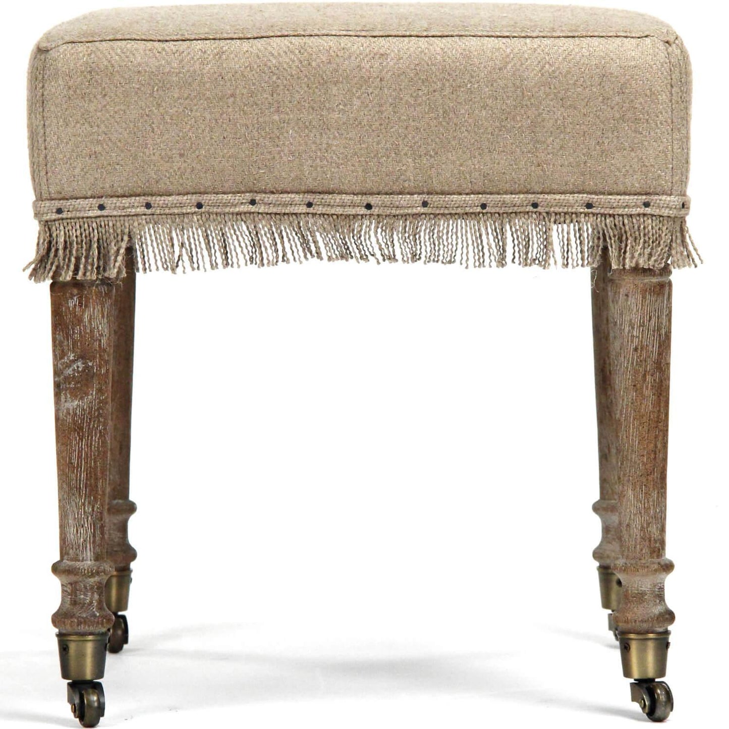 Sgabello con frange Laurent