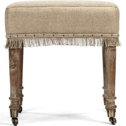 Sgabello con frange Laurent