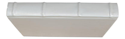 Libri decorativi rilegati in pelle grigia