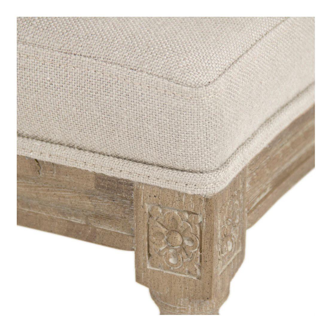 Sgabello da bar con medaglione francese